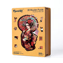 Puzzle En Bois Adulte - Geisha Et Ombrelle