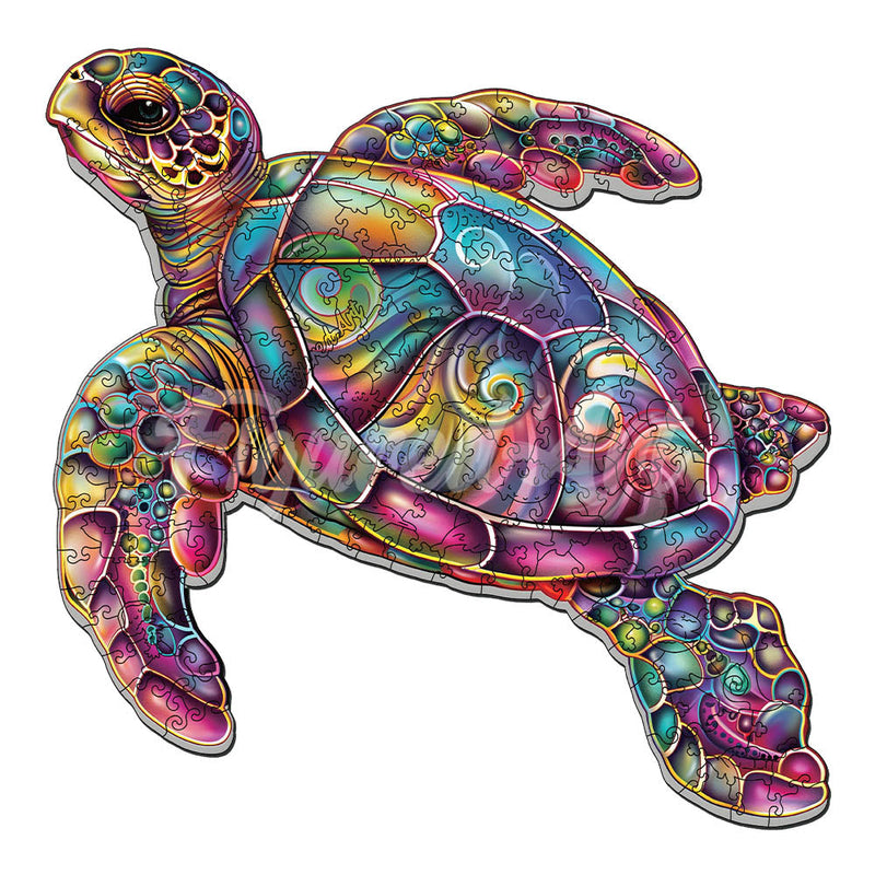Puzzle En Bois Adulte - Tortue De Mer