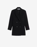 Manteau Col Tailleur Ignace - Black - Femme