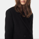 Manteau Col Tailleur Ignace - Black - Femme