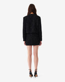 Veste En Tweed À Sequins Cheril - Black Sequins