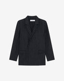 Veste De Tailleur À Rayures Donesi - Anthracite