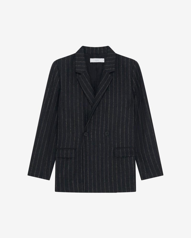 Veste De Tailleur À Rayures Donesi - Anthracite