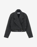 Blouson En Laine Mélangée Gumi - Anthracite