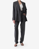 Veste De Tailleur En Laine Habana - Grey