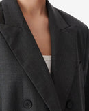 Veste De Tailleur En Laine Habana - Grey