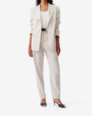 Veste De Tailleur En Laine Mella - Ecru