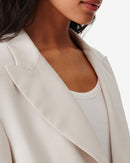 Veste De Tailleur En Laine Mella - Ecru