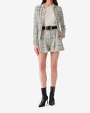Veste En Tweed Bicolore Oslani - White/Black