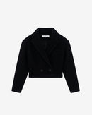 Veste De Tailleur Crop Ronnie - Black