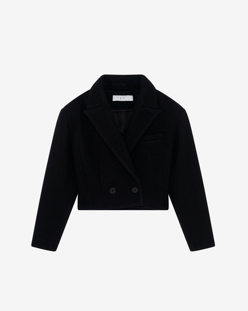 Veste De Tailleur Crop Ronnie - Black