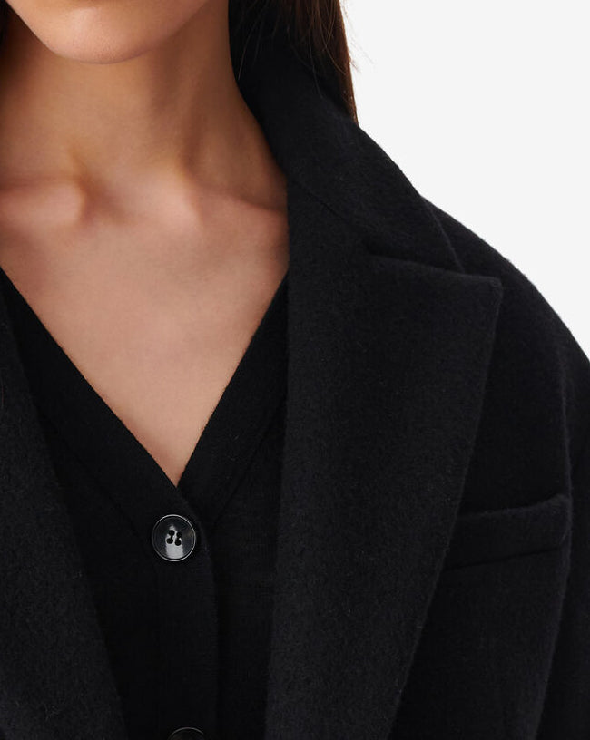 Veste De Tailleur Crop Ronnie - Black