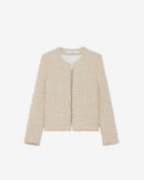 Veste En Laine Mélangée Sanea - Ecru