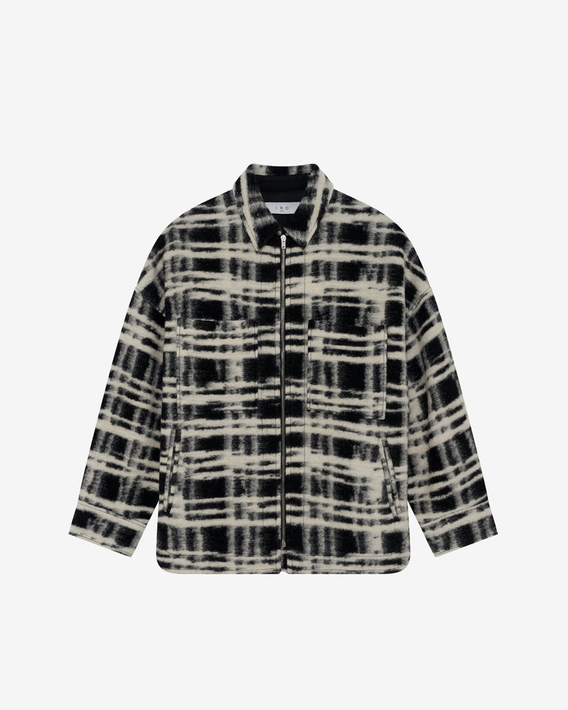 Surchemise À Carreaux Zachary - Black/Ecru