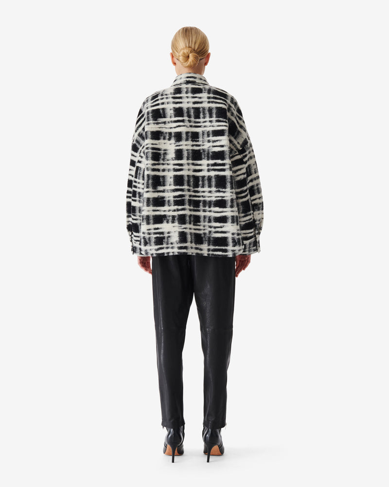 Surchemise À Carreaux Zachary - Black/Ecru