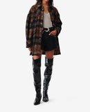 Surchemise À Carreaux Zahi - Black/Brown