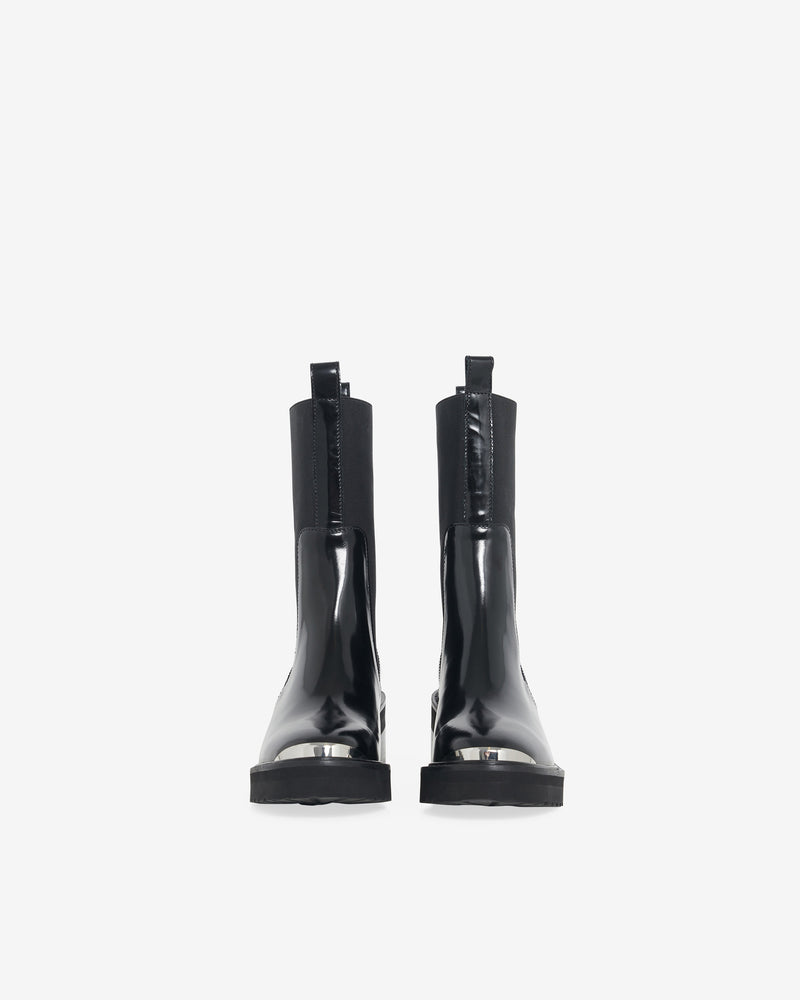 Rangers À Semelles Crantées Batna - Black Metallic