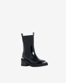 Rangers À Semelles Crantées Batna - Black Metallic