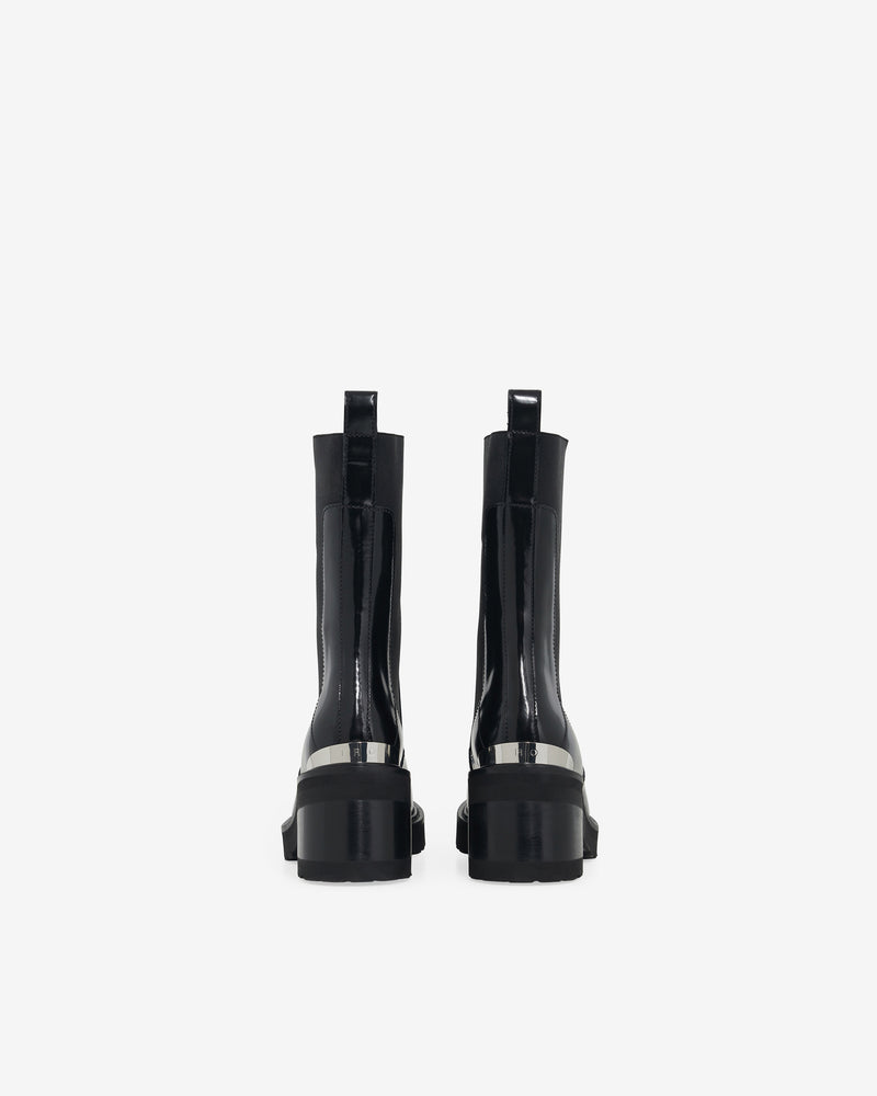 Rangers À Semelles Crantées Batna - Black Metallic