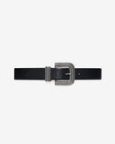 Ceinture En Cuir Ovia - Black