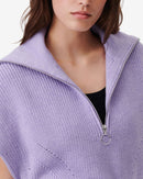 Pull Col Camionneur Avona - Lavender