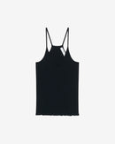 Débardeur À Maille Col V Coby - Black