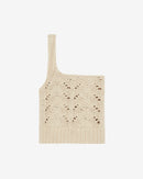 Pull Raccourci Asymétrique Malta - Light Grey