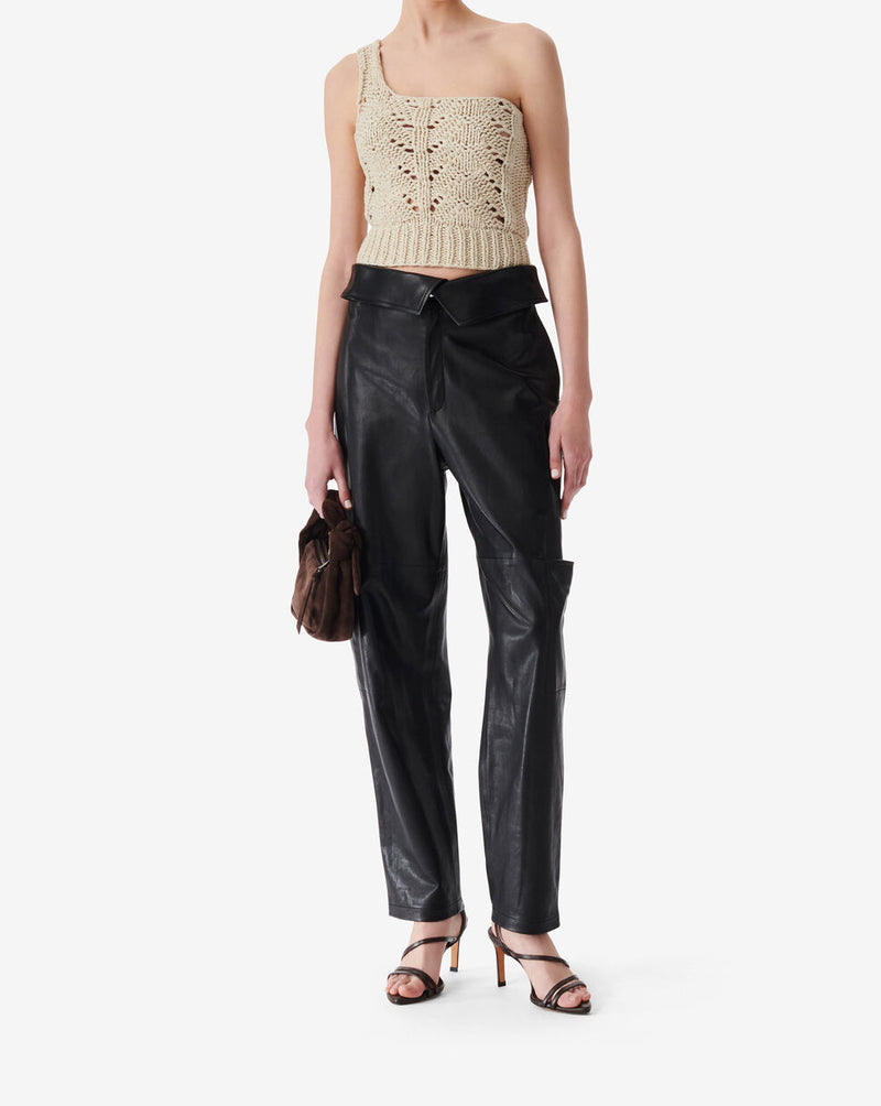 Pull Raccourci Asymétrique Malta - Light Grey