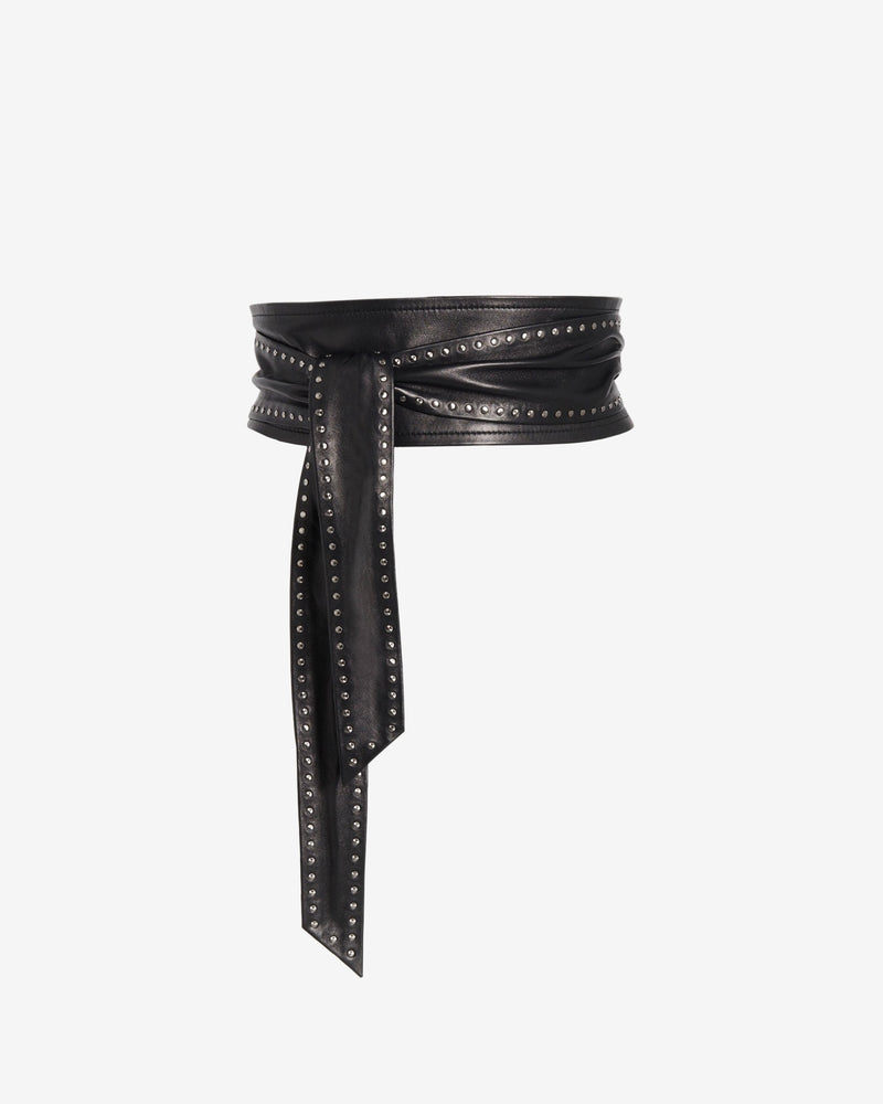 Ceinture En Cuir Neraday - Black - Femme