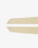 Ceinture En Cuir À Studs Neraday - Beige Studs