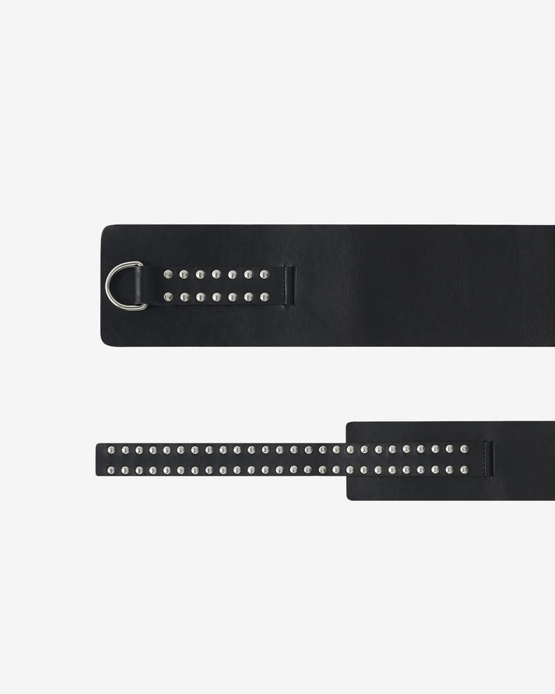 Ceinture En Cuir Reyna Studs - Black/ Studs