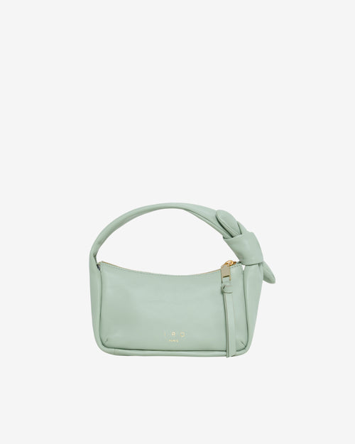 Sac En Cuir Noue Baby - Sage Green