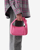 Sac En Cuir Noue Baby - Fushia