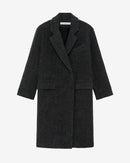 Manteau En Laine Mélangée Gonira - Anthracite