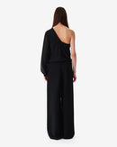 Top Asymétrique À Fronces Amalys - Black