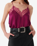 Caraco À Dentelle Berwyn - Berry