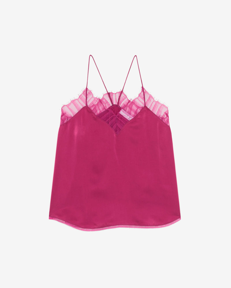 Caraco À Dentelle Berwyn - Berry