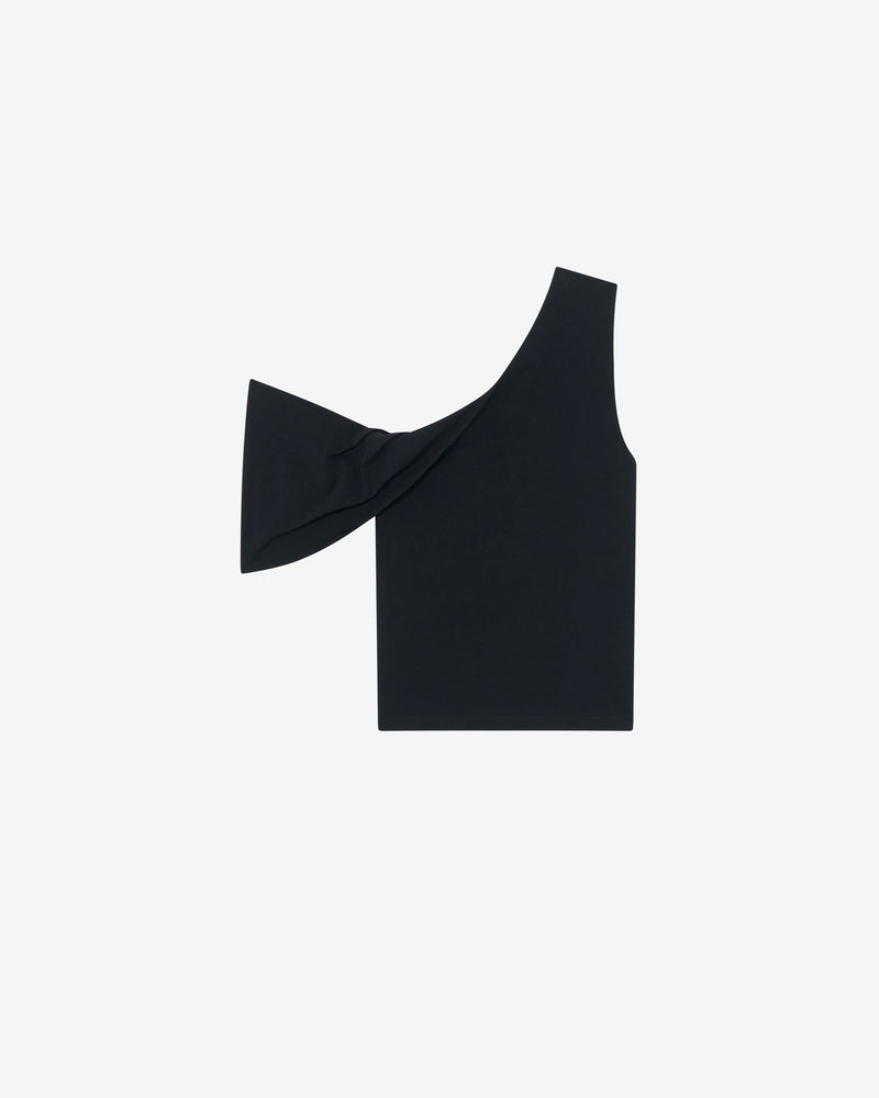 T-Shirt Asymétrique Irine - Black