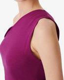 T-Shirt Asymétrique Irine - Berry