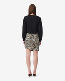 Top Raccourci À Broderie Mirama - Black