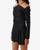 Top Raccourci À Découpe Paju - Black