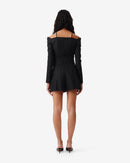 Top Raccourci À Découpe Paju - Black