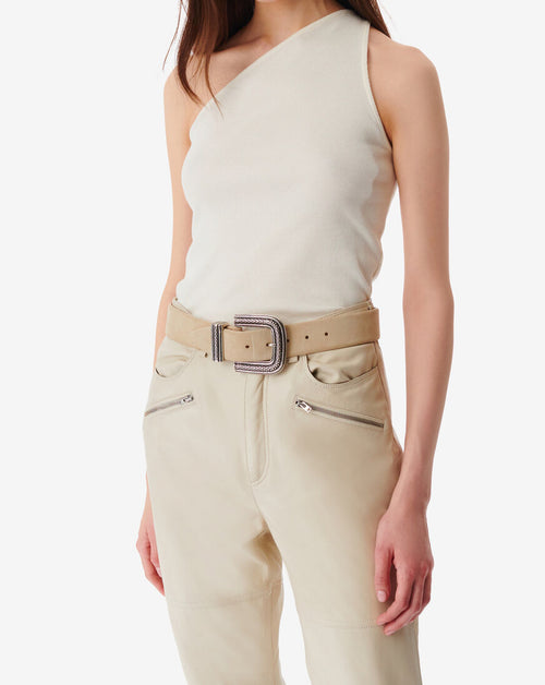 Débardeur Asymétrique Pivo - Cloudy White