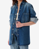 Chemise En Jean Pampelo - Mid Blue Used