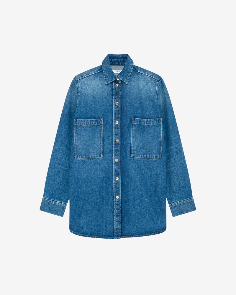 Chemise En Jean Pampelo - Mid Blue Used