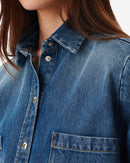 Chemise En Jean Pampelo - Mid Blue Used