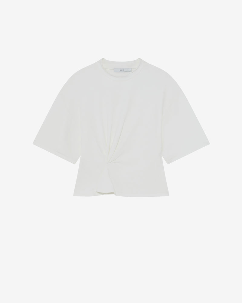 T-Shirt Oversize À Plis Garcia - White
