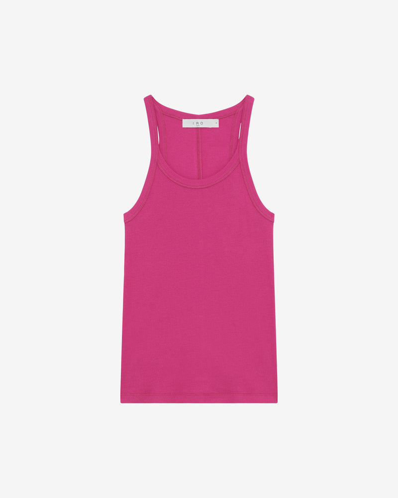 Débardeur Côtelé Palisso - Fushia