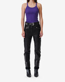 Débardeur Côtelé Palisso - Vintage Purple