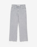 Jean Bootcut Taille Haute Aiden - Light Grey